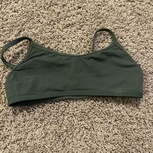 Women's Olive Green Bikini Top